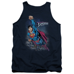 Superman Twilight Flight - Men's Tank Top Men's Tank Superman   