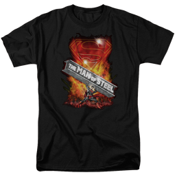 Superman Steel Girder - Men's Regular Fit T-Shirt Men's Regular Fit T-Shirt Superman   