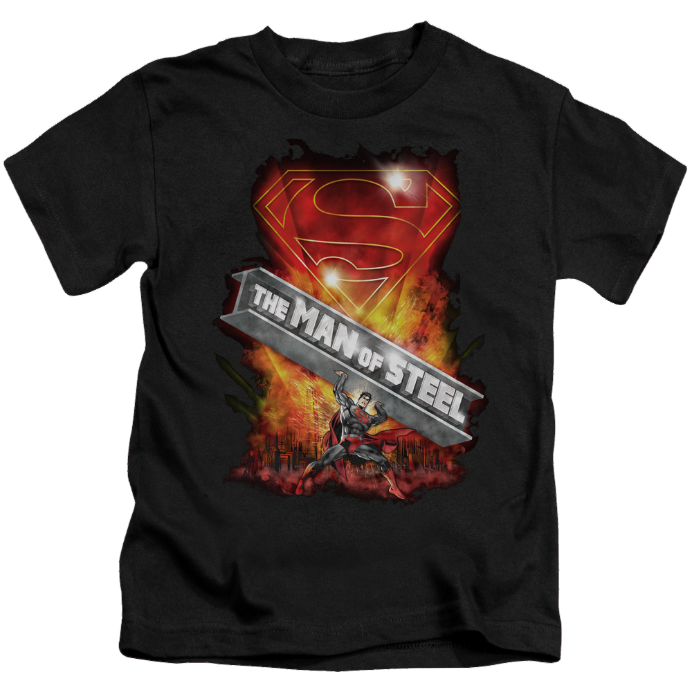 Superman Steel Girder - Kid's T-Shirt Kid's T-Shirt (Ages 4-7) Superman   