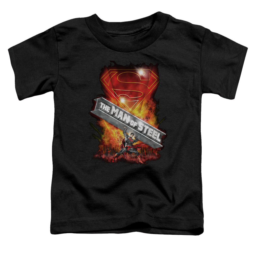 Superman Steel Girder - Toddler T-Shirt Toddler T-Shirt Superman   