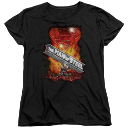 Superman Steel Girder - Women's T-Shirt Women's T-Shirt Superman   
