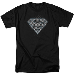 Superman Checkerboard - Men's Regular Fit T-Shirt Men's Regular Fit T-Shirt Superman   