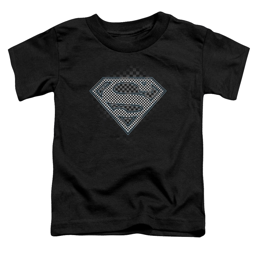 Superman Checkerboard - Toddler T-Shirt Toddler T-Shirt Superman   
