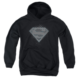 Superman Checkerboard - Youth Hoodie Youth Hoodie (Ages 8-12) Superman   