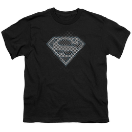 Superman Checkerboard - Youth T-Shirt Youth T-Shirt (Ages 8-12) Superman   