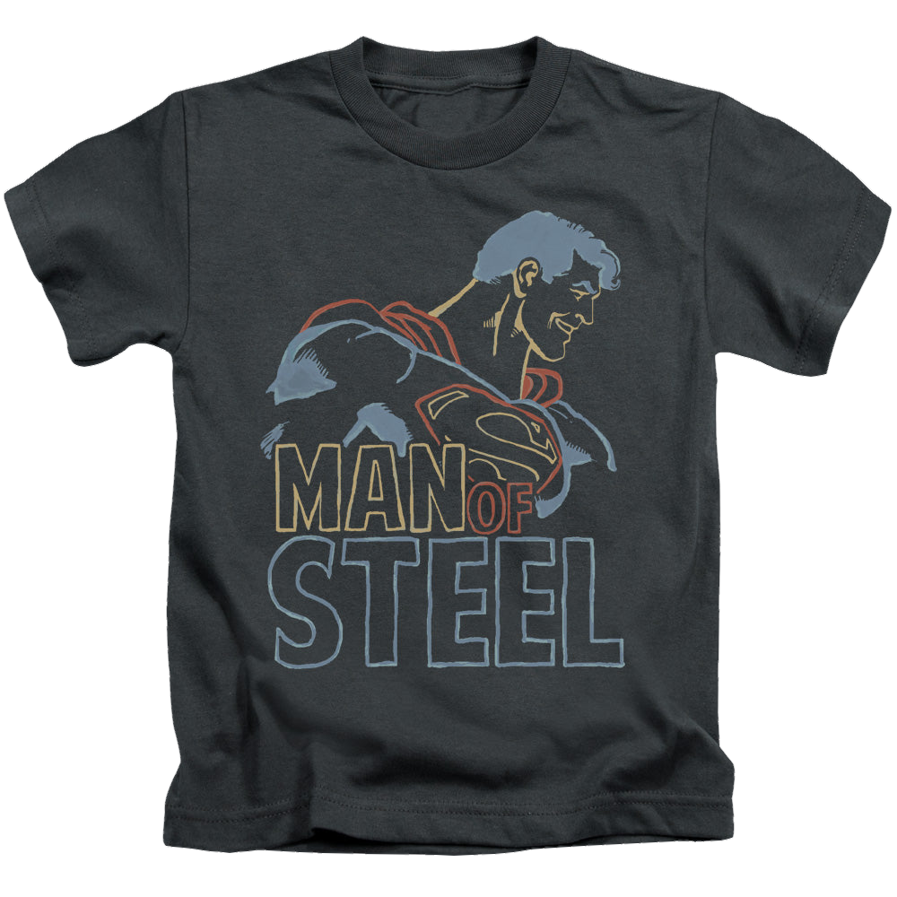 Superman Colored Lines - Kid's T-Shirt Kid's T-Shirt (Ages 4-7) Superman   