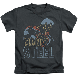 Superman Colored Lines - Kid's T-Shirt Kid's T-Shirt (Ages 4-7) Superman   