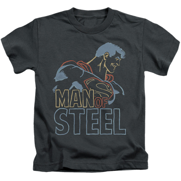 Superman Colored Lines - Kid's T-Shirt Kid's T-Shirt (Ages 4-7) Superman   