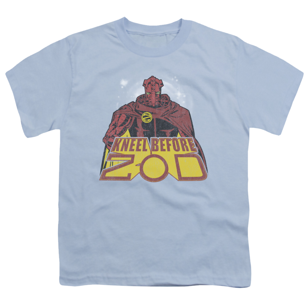 Superman Kneel Before - Youth T-Shirt Youth T-Shirt (Ages 8-12) Superman   