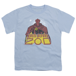 Superman Kneel Before - Youth T-Shirt Youth T-Shirt (Ages 8-12) Superman   