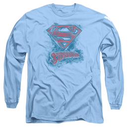Superman Its Sketchy - Men's Long Sleeve T-Shirt Men's Long Sleeve T-Shirt Superman   