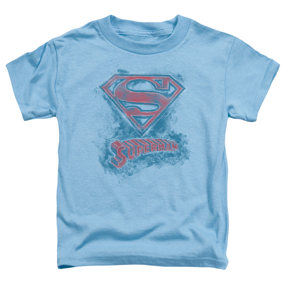 Superman Its Sketchy - Kid's T-Shirt Kid's T-Shirt (Ages 4-7) Superman   