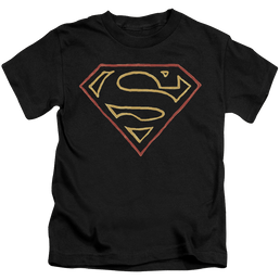 Superman Colored Shield - Kid's T-Shirt Kid's T-Shirt (Ages 4-7) Superman   