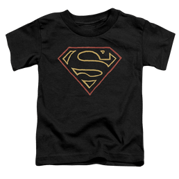 Superman Colored Shield - Toddler T-Shirt Toddler T-Shirt Superman   