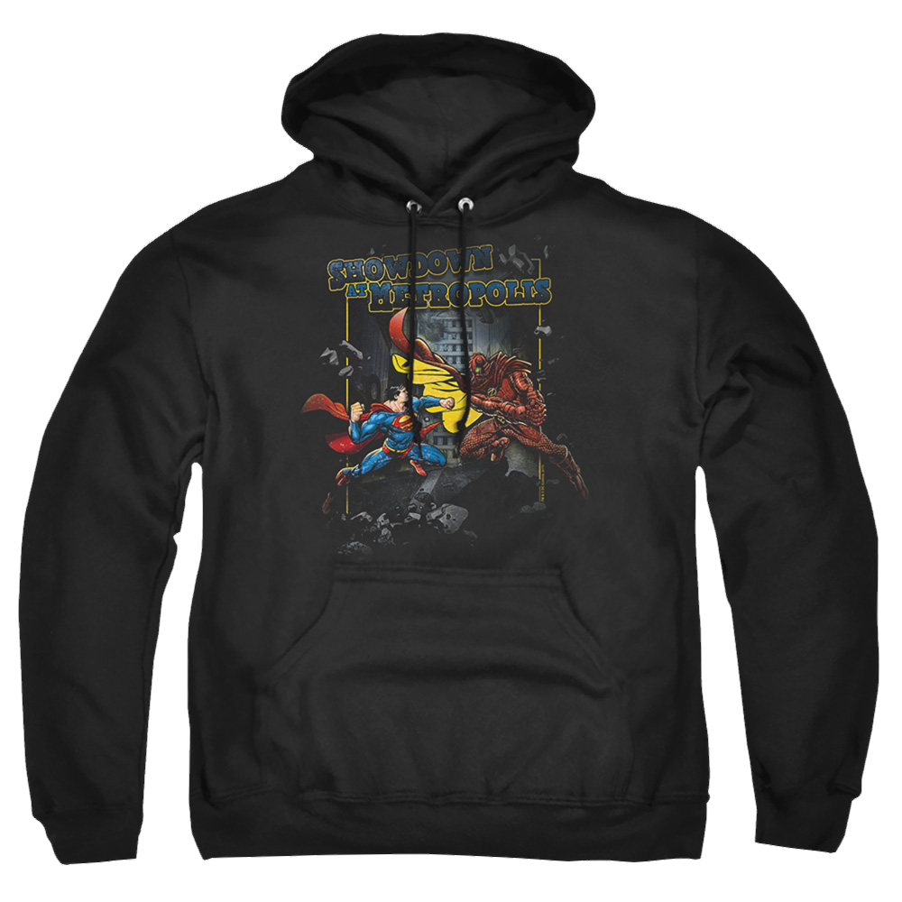 Superman Showdown - Pullover Hoodie Pullover Hoodie Superman   