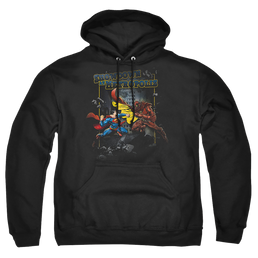 Superman Showdown - Pullover Hoodie Pullover Hoodie Superman   
