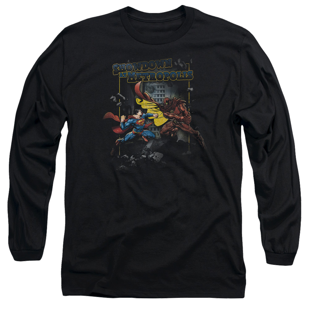 Superman Showdown - Men's Long Sleeve T-Shirt Men's Long Sleeve T-Shirt Superman   