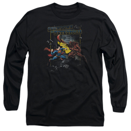 Superman Showdown - Men's Long Sleeve T-Shirt Men's Long Sleeve T-Shirt Superman   