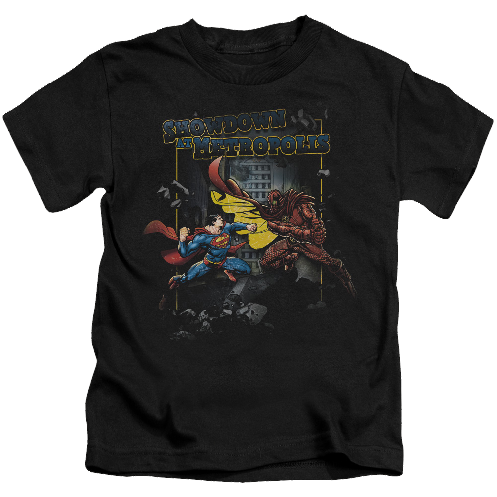 Superman Showdown - Kid's T-Shirt Kid's T-Shirt (Ages 4-7) Superman   