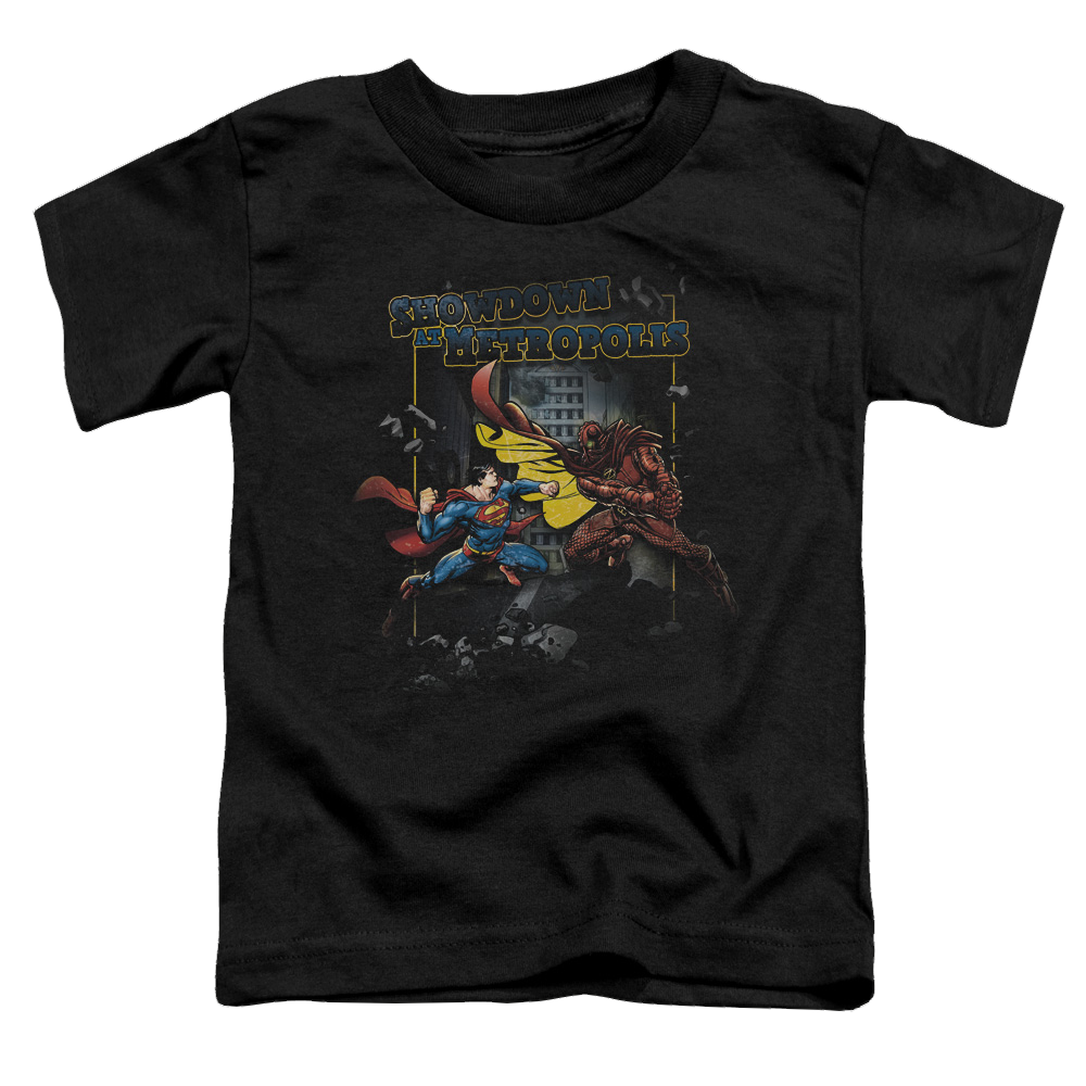 Superman Showdown - Toddler T-Shirt Toddler T-Shirt Superman   