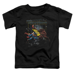 Superman Showdown - Toddler T-Shirt Toddler T-Shirt Superman   