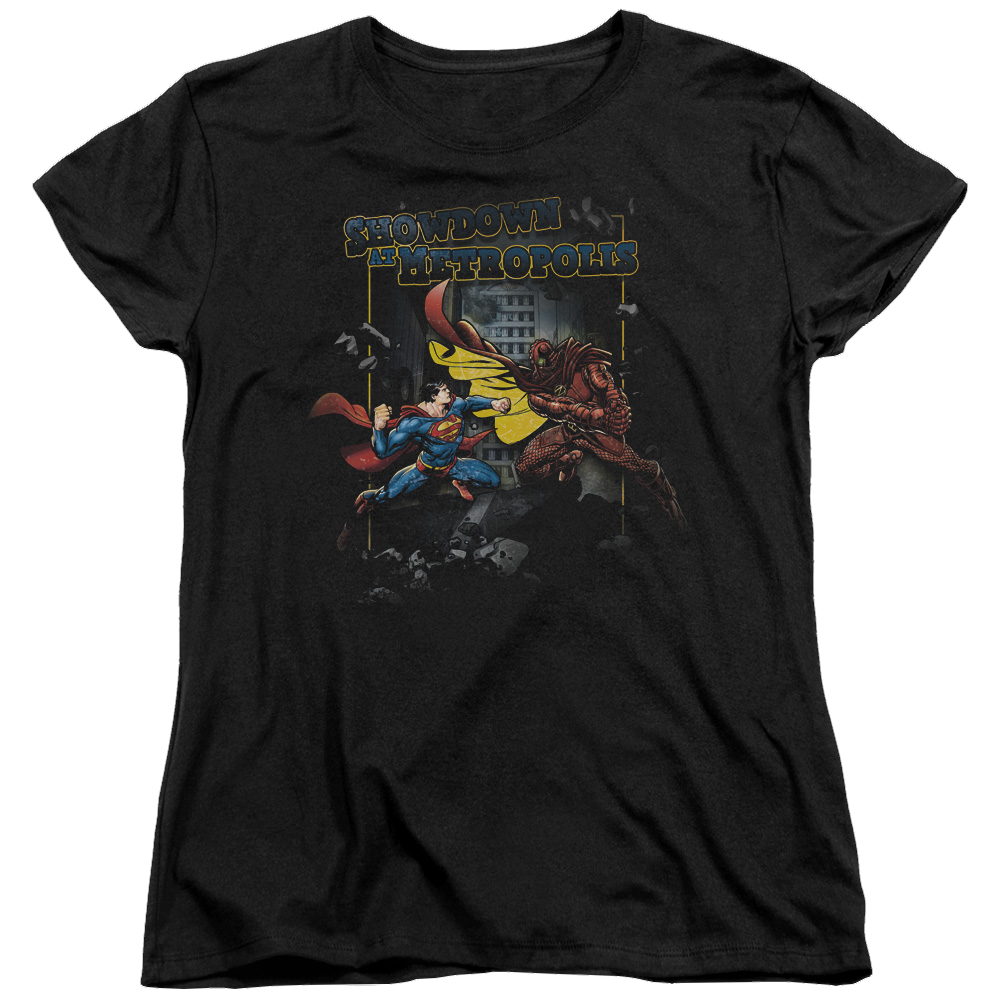 Superman Showdown - Women's T-Shirt Women's T-Shirt Superman   