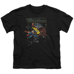 Superman Showdown - Youth T-Shirt Youth T-Shirt (Ages 8-12) Superman   