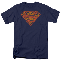 Superman Messy S - Men's Regular Fit T-Shirt Men's Regular Fit T-Shirt Superman   