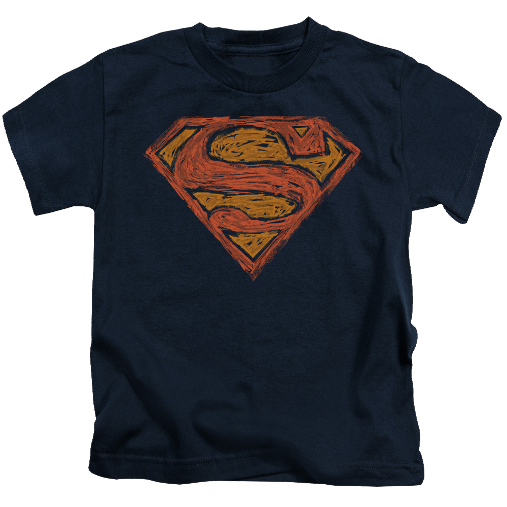 Superman Messy S - Kid's T-Shirt Kid's T-Shirt (Ages 4-7) Superman   
