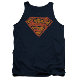 Superman Messy S - Men's Tank Top Men's Tank Superman   
