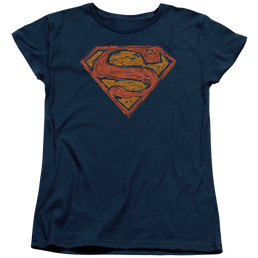 Superman Messy S - Women's T-Shirt Women's T-Shirt Superman   