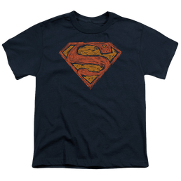 Superman Messy S - Youth T-Shirt Youth T-Shirt (Ages 8-12) Superman   