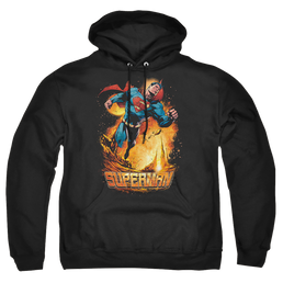 Superman Space Case - Pullover Hoodie Pullover Hoodie Superman   