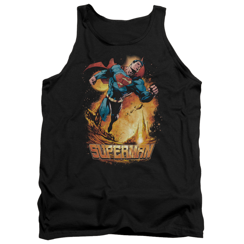 Superman Space Case - Men's Tank Top Men's Tank Superman   