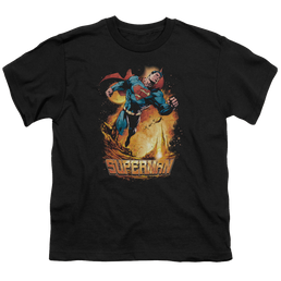 Superman Space Case - Youth T-Shirt Youth T-Shirt (Ages 8-12) Superman   