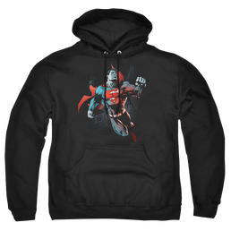 Superman Up In The Sky - Pullover Hoodie Pullover Hoodie Superman   