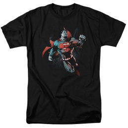 Superman Up In The Sky - Men's Regular Fit T-Shirt Men's Regular Fit T-Shirt Superman   