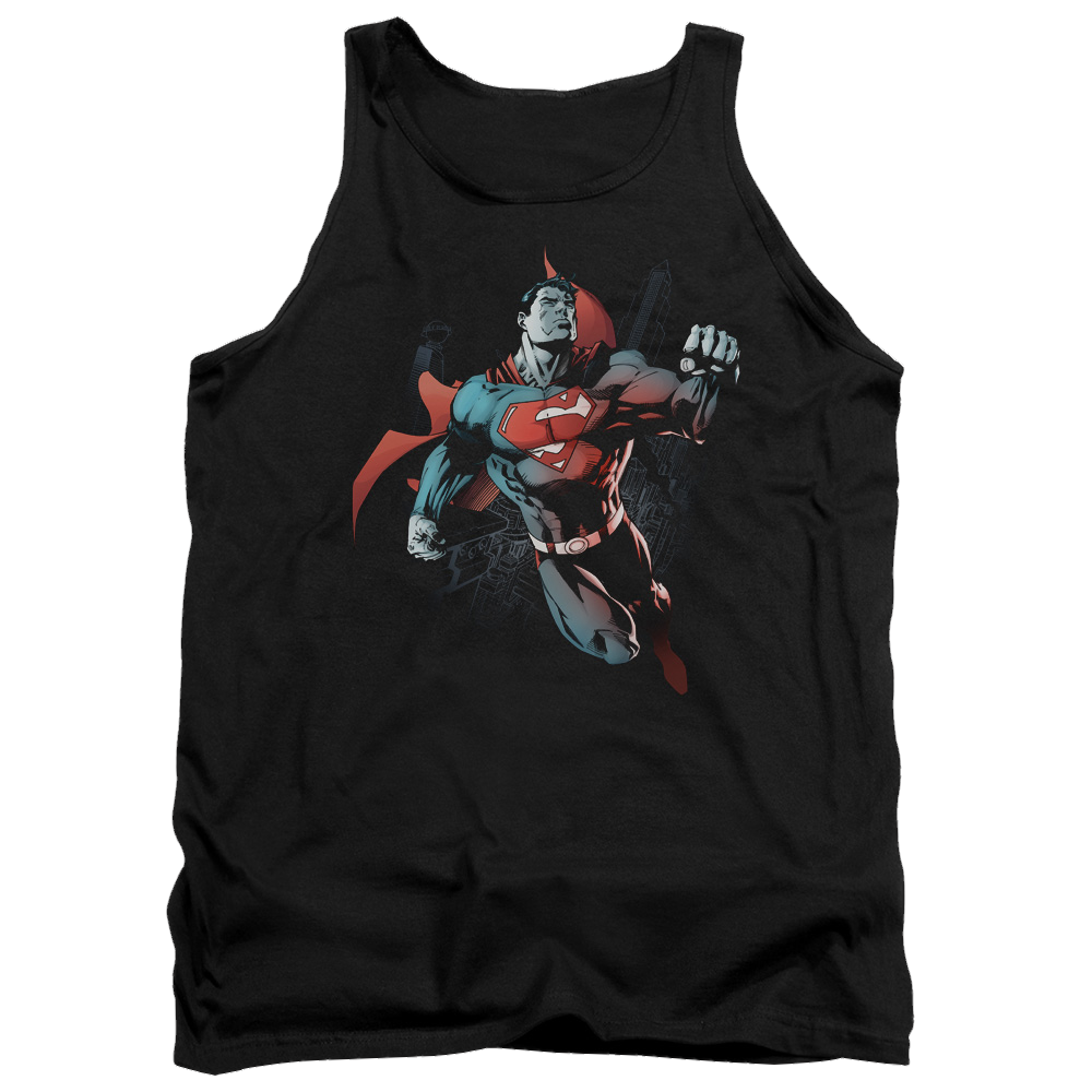 Superman Up In The Sky - Men's Tank Top Men's Tank Superman   
