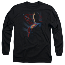 Superman Super Deco - Men's Long Sleeve T-Shirt Men's Long Sleeve T-Shirt Superman   