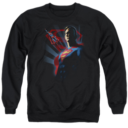 Superman Super Deco - Men's Crewneck Sweatshirt Men's Crewneck Sweatshirt Superman   