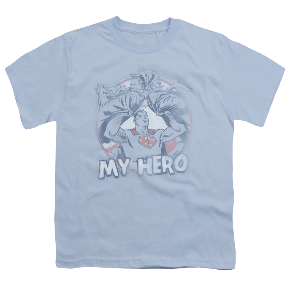 Superman My Hero - Youth T-Shirt Youth T-Shirt (Ages 8-12) Superman   