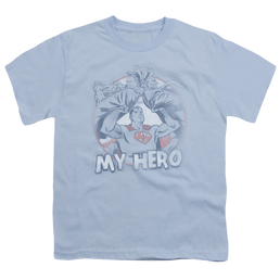 Superman My Hero - Youth T-Shirt Youth T-Shirt (Ages 8-12) Superman   