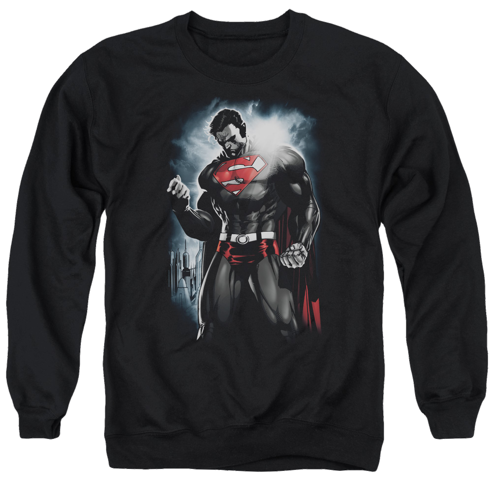 Superman Light Of The Sun - Men's Crewneck Sweatshirt Men's Crewneck Sweatshirt Superman   