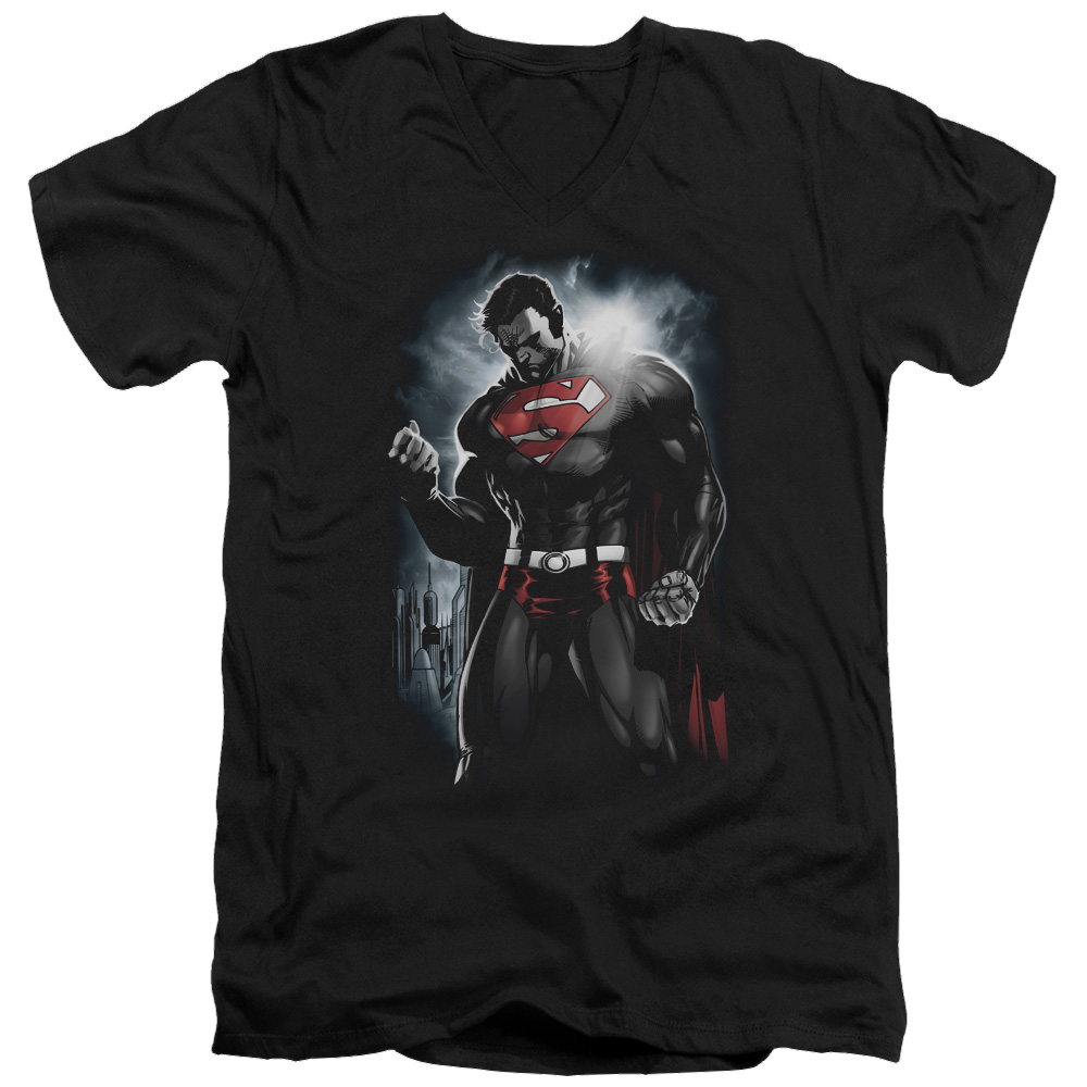 Superman Light Of The Sun - Men's V-Neck T-Shirt Men's V-Neck T-Shirt Superman   