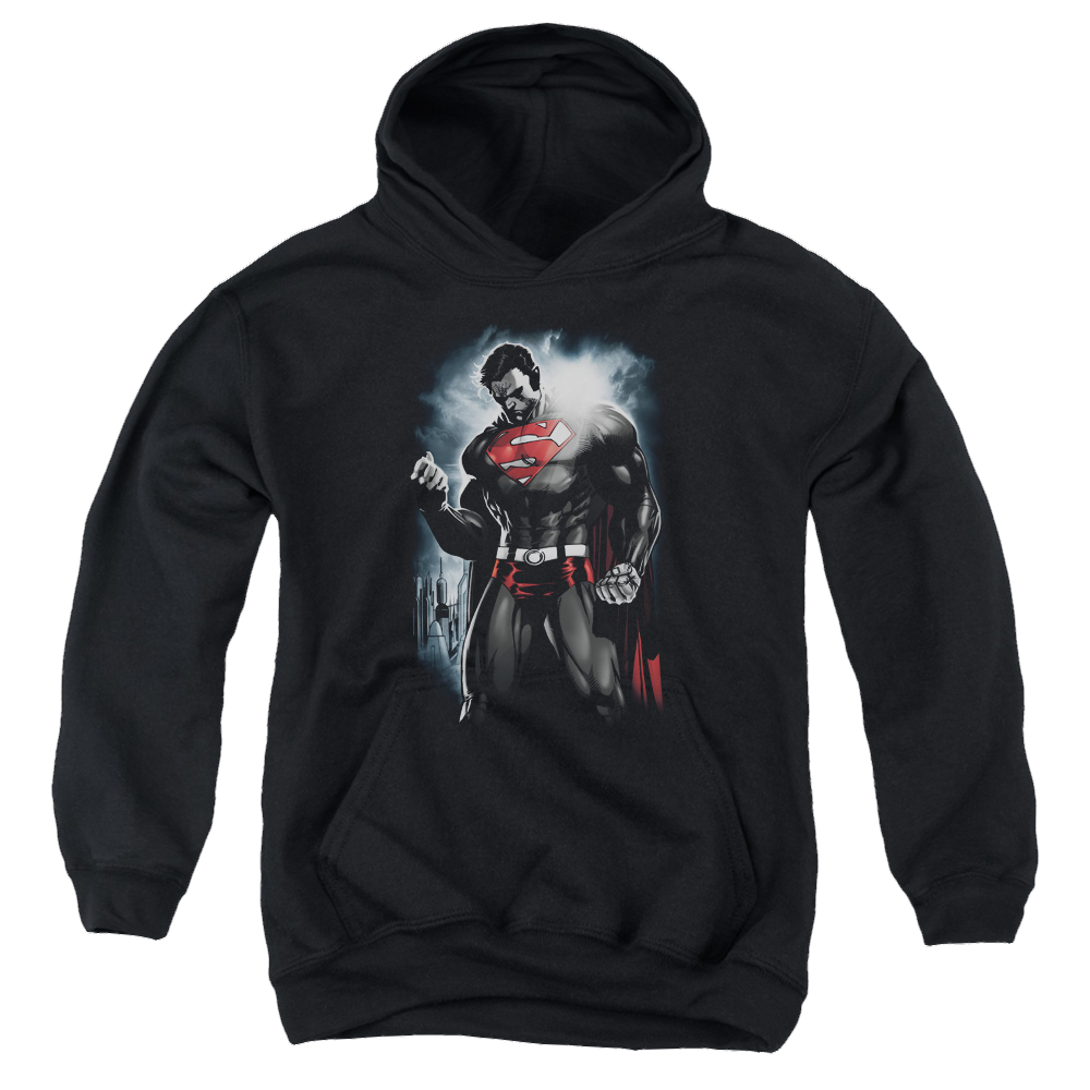 Superman Light Of The Sun - Youth Hoodie Youth Hoodie (Ages 8-12) Superman   