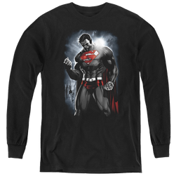 Superman Light Of The Sun - Youth Long Sleeve T-Shirt Youth Long Sleeve T-Shirt Superman   