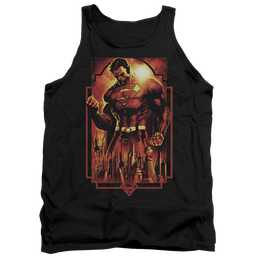 Superman Metropolis Deco - Men's Tank Top Men's Tank Superman   