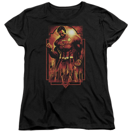 Superman Metropolis Deco - Women's T-Shirt Women's T-Shirt Superman   