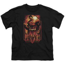 Superman Metropolis Deco - Youth T-Shirt Youth T-Shirt (Ages 8-12) Superman   