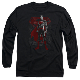 Superman Aftermath - Men's Long Sleeve T-Shirt Men's Long Sleeve T-Shirt Superman   
